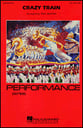 Crazy Train Marching Band sheet music cover